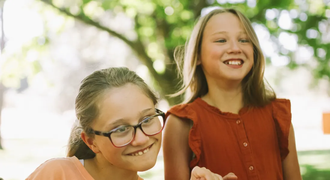 cheerful persons with disabilities